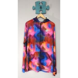 Habitats Hooded zipper Snow Tech Soleado Shirt Shacket Large